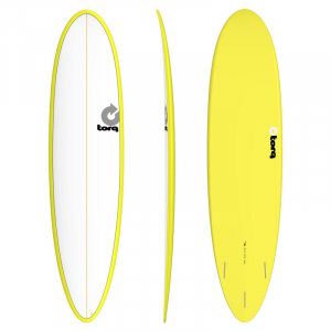 ΣΑΝΙΔΑ SURF TORQ 7'6'' EPOXYTET FUNBOARD ΑΣΠΡΟ- ΚΙΤΡΙΝΟ 003-SURF-EPOXY7-6